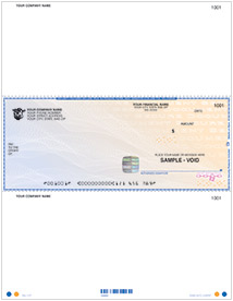 High Security Laser Multi-Purpose Middle Check